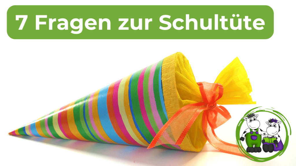 Bild mit einer Schultüte