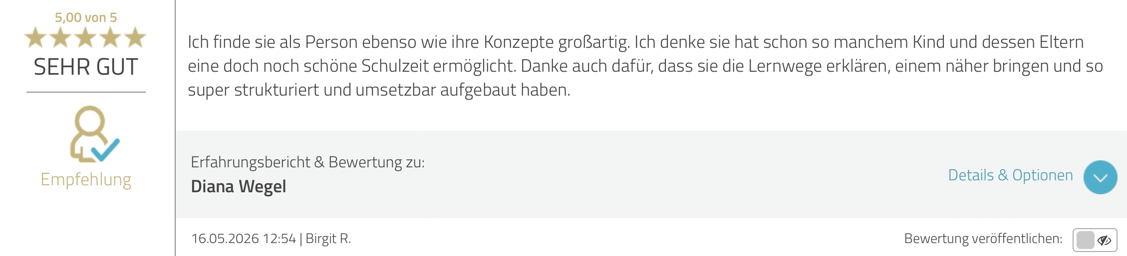 2605 Feedback Challenge Foto von Proven Expert zur 7 Tage Challenge