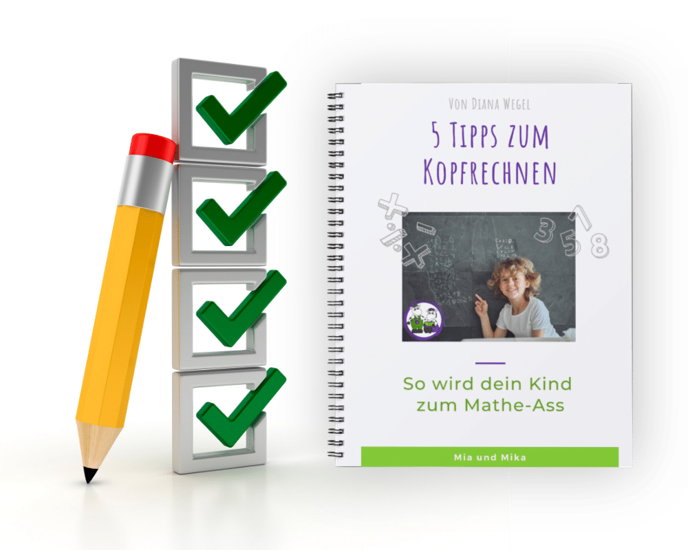 Die 12-Stufen-Lern-Diagnose Bild vom Teil des Leichter-Mathe-Systems