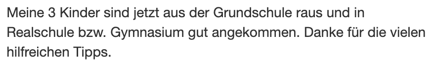 Bild vom Feedback