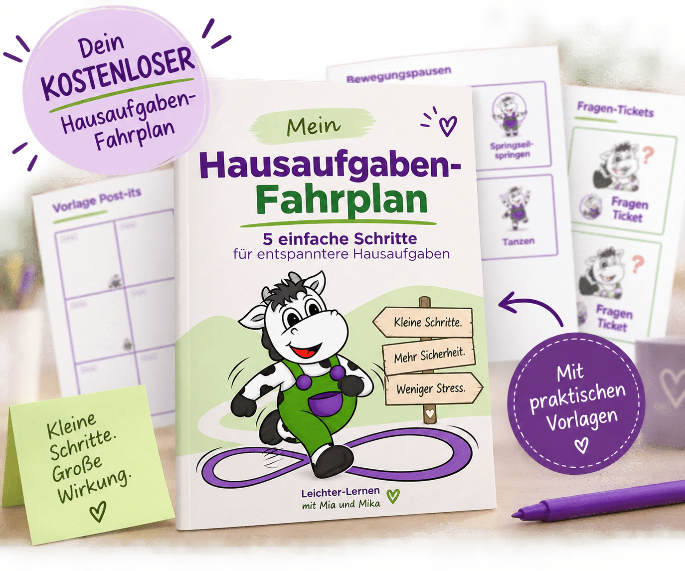 Hausaufgaben-Fahrplan Bild vom Hausaufgaben-Fahrplan