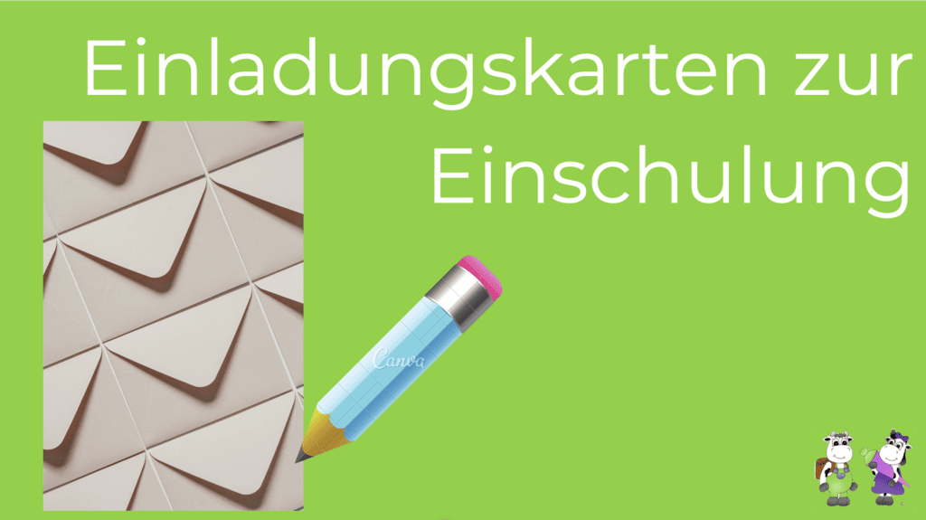 Einladungskarten zur Einschulung