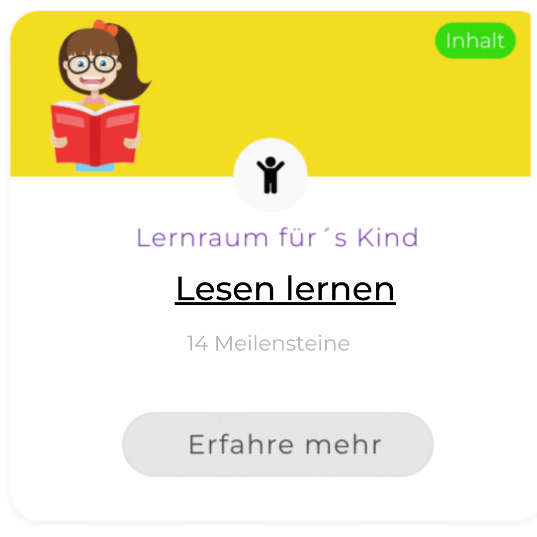 Virtuelles Klassenzimmer Lesen lernen