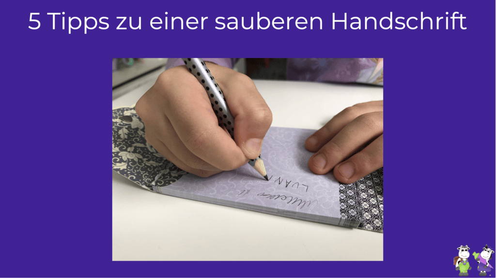 Saubere Handschrift